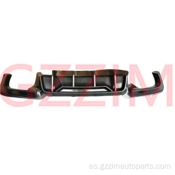 BMW Serie 5 Serie F10 Difusor trasero Labio trasero